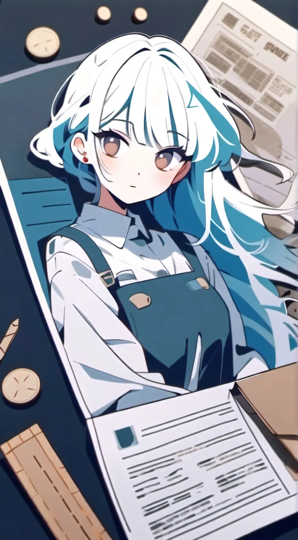 ai character: Gaby background