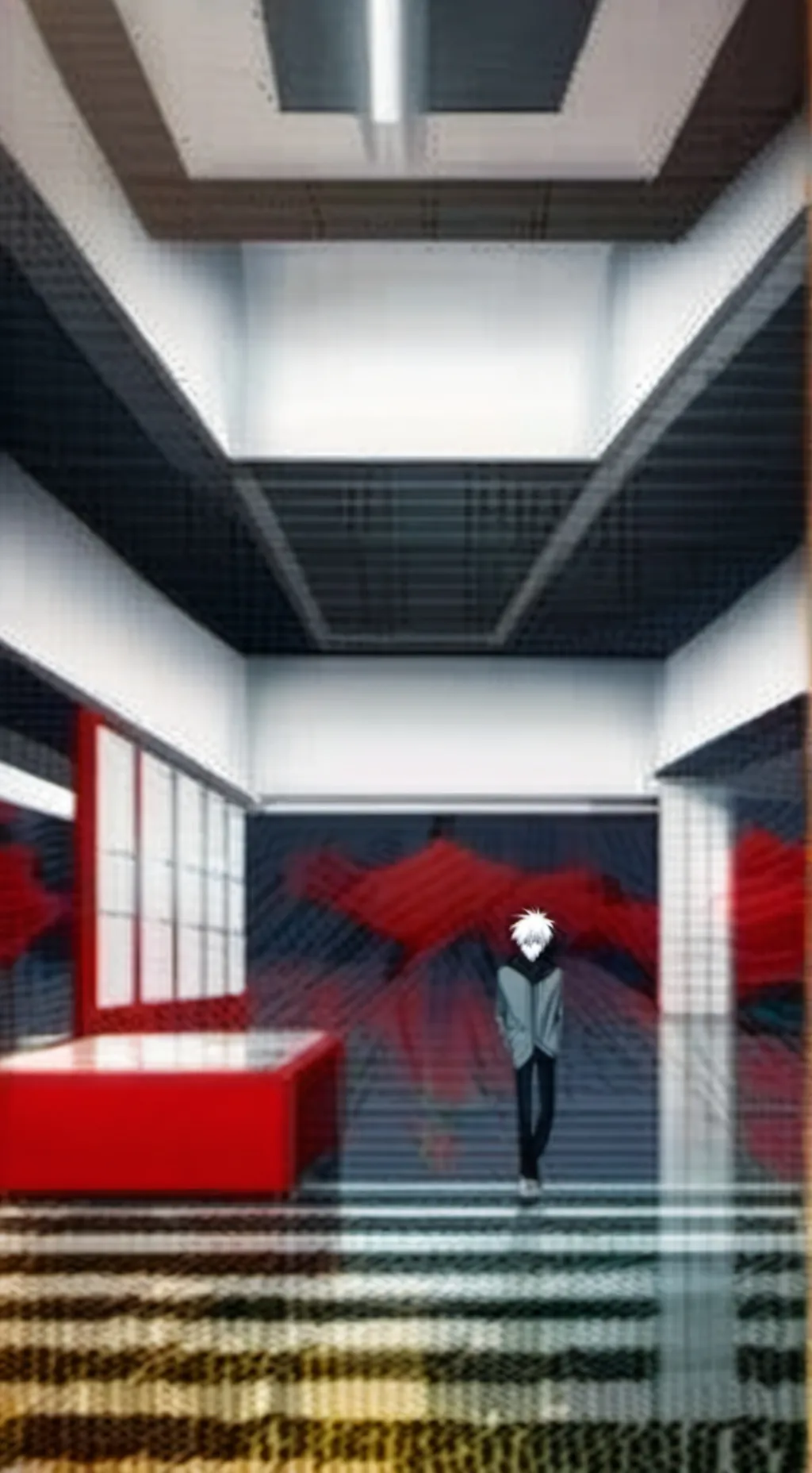 ai character: Jjk suibuya incide background