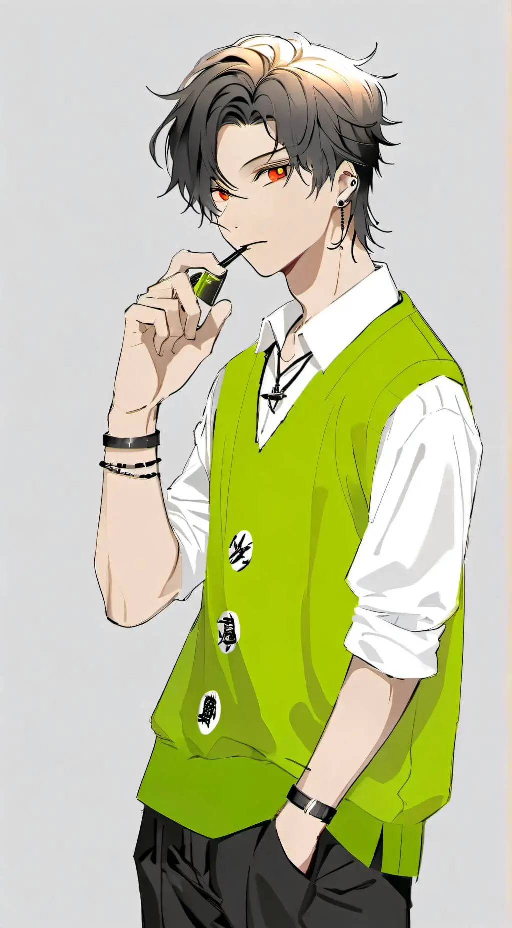 ai character: Damian background