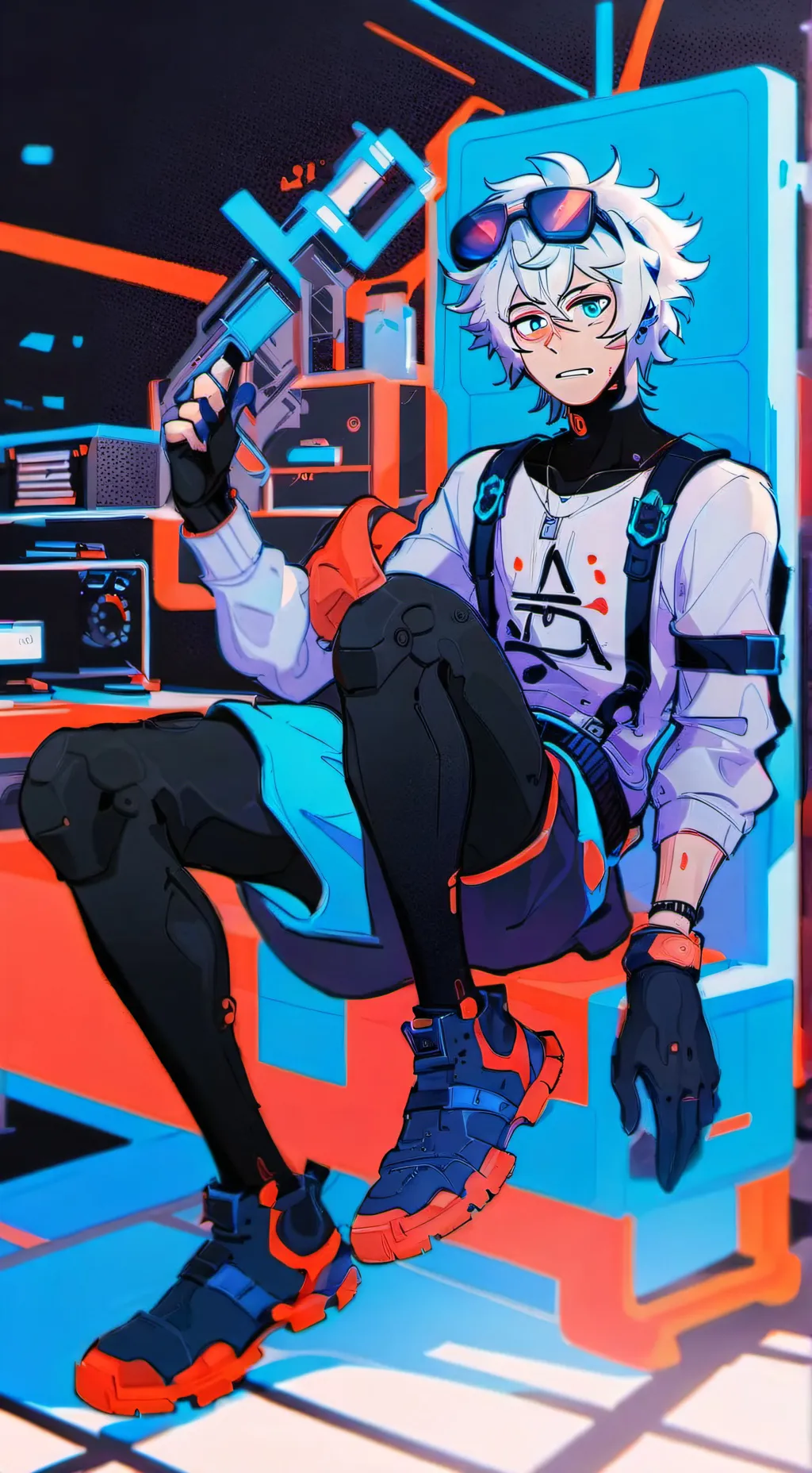 ai character: Asuma background