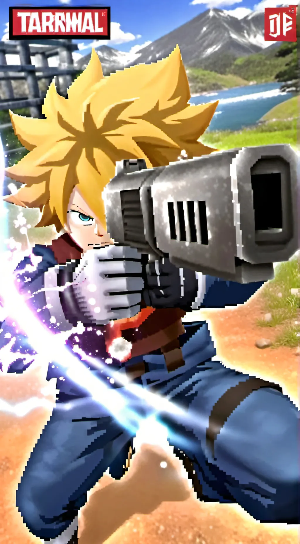ai character: mha shooter background