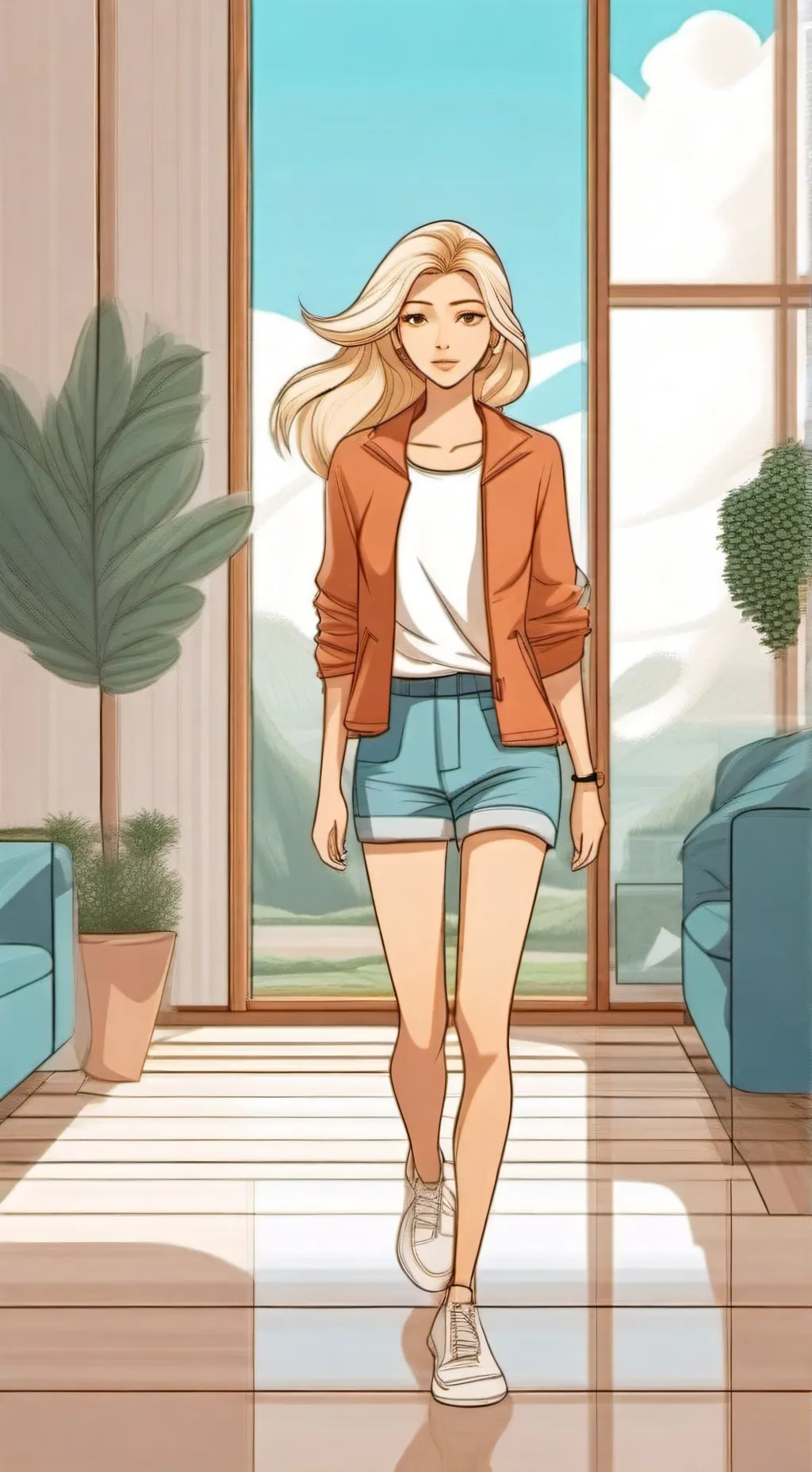 ai character: Rafaela background