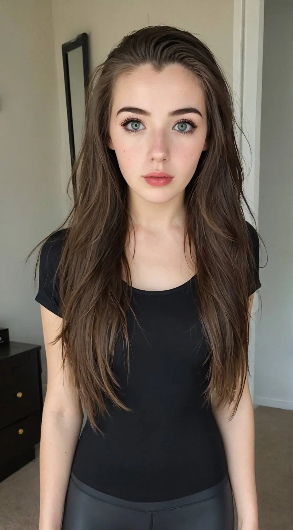 ai character: Alexa Nisenson background