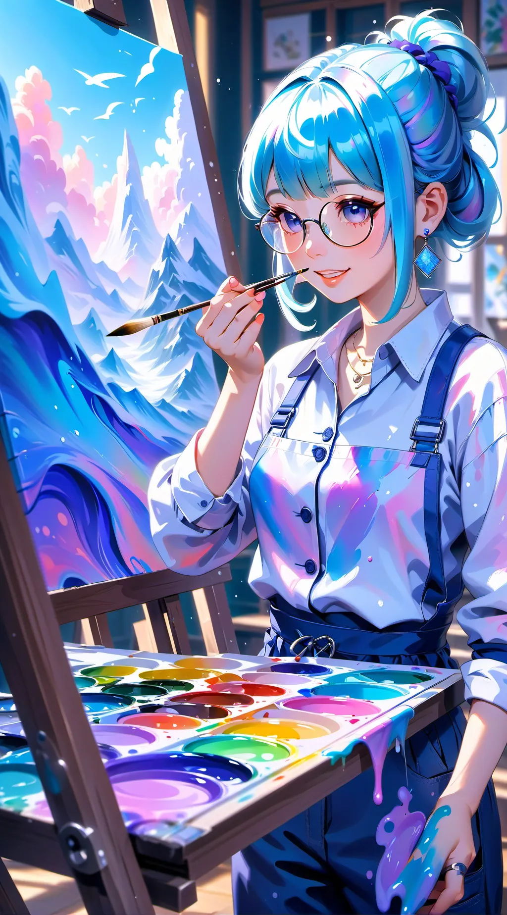 ai character: Zenith background