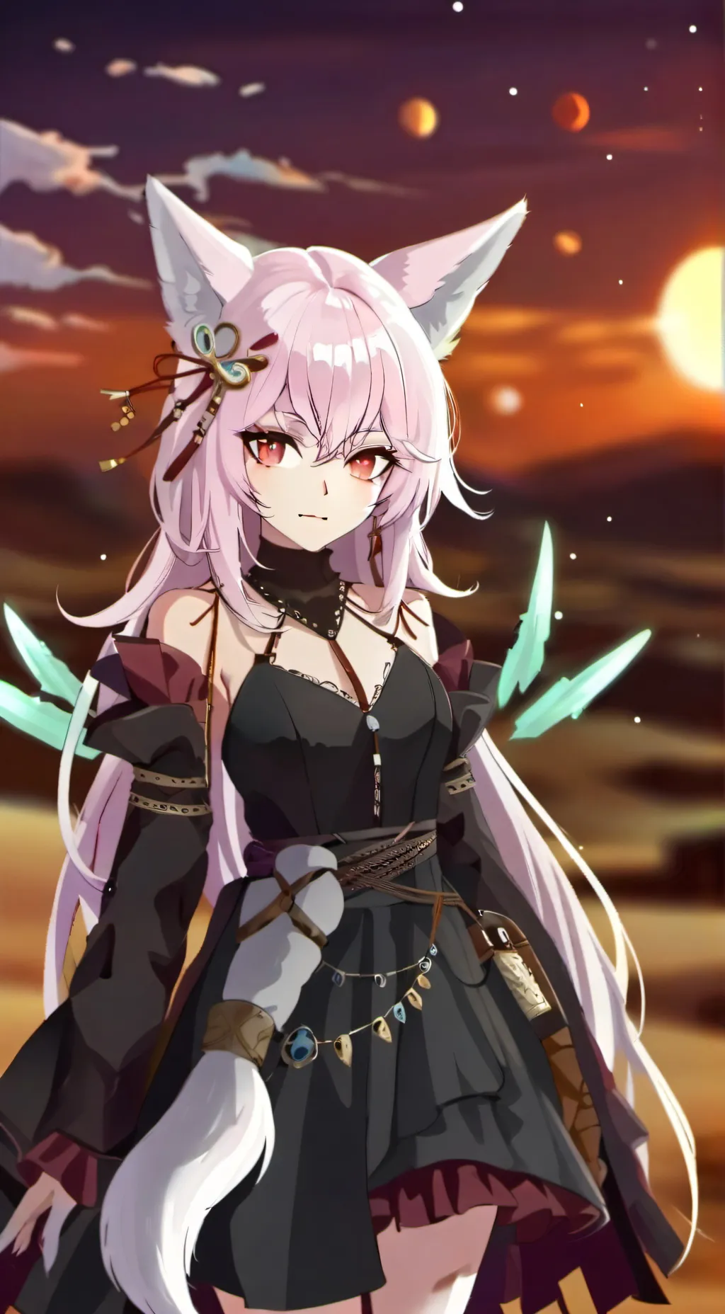 ai character: Krystal Fox background