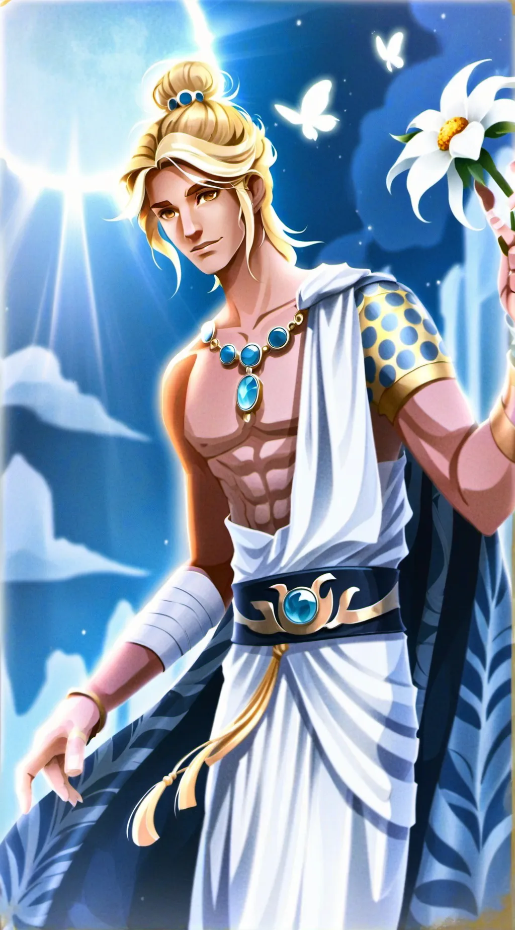 ai character: Apollo background