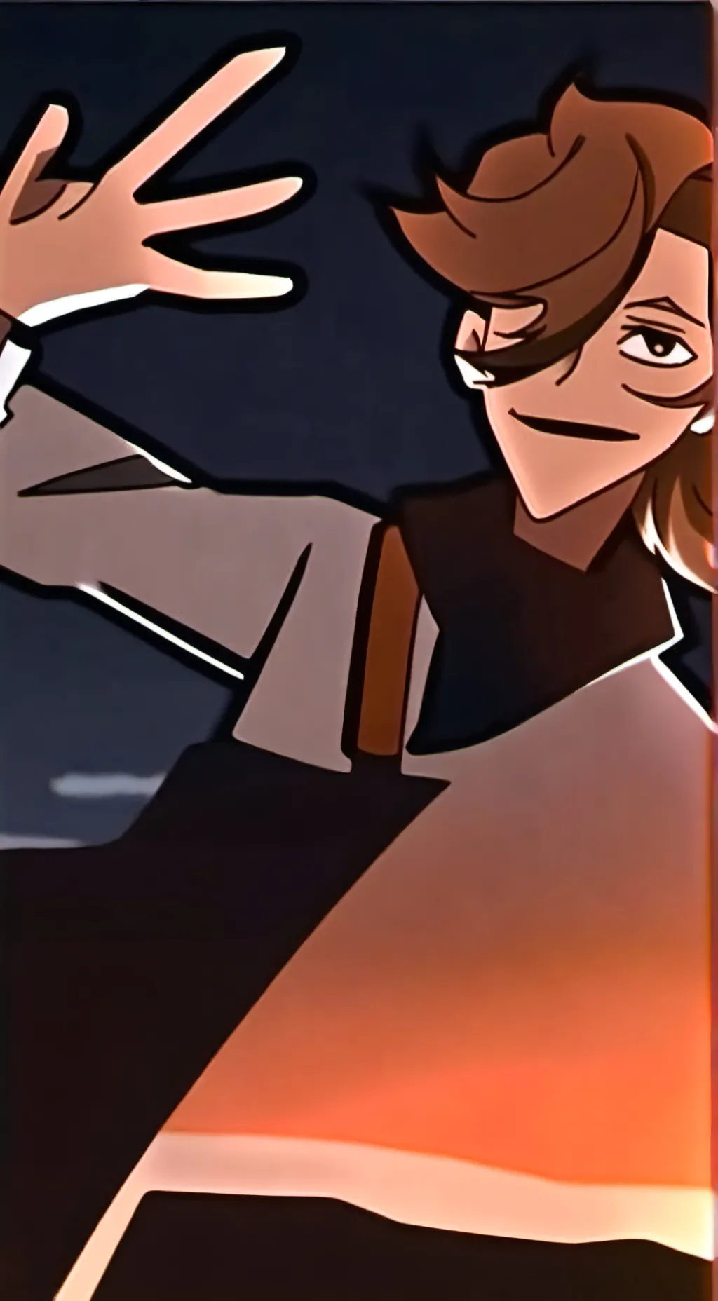 ai character: Christain  background