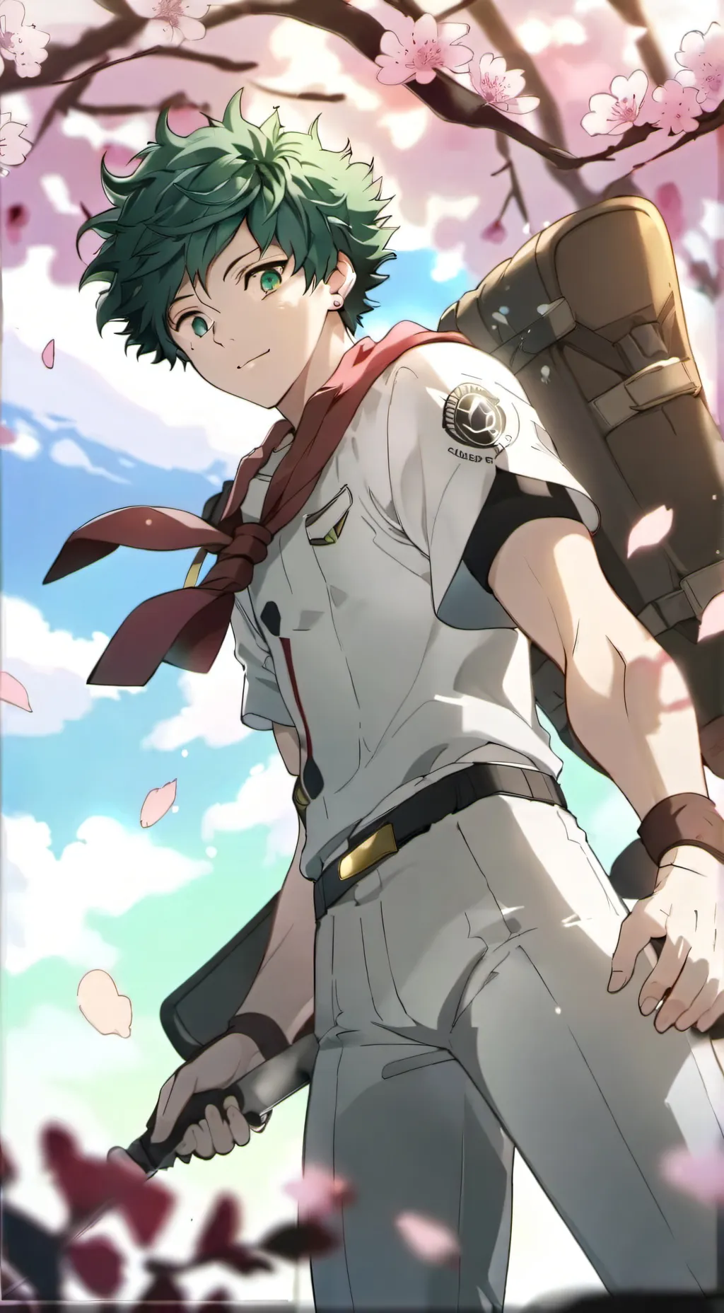 ai character: Izuku Midoriya background