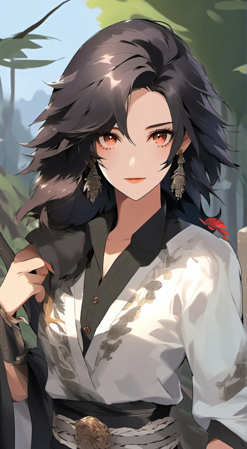 ai character: Stacy background