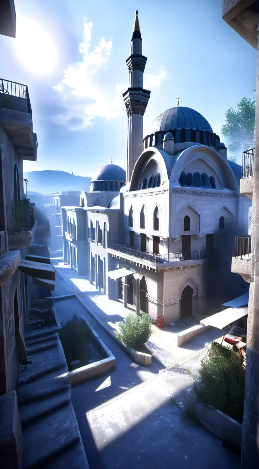 ai character: Middle East background