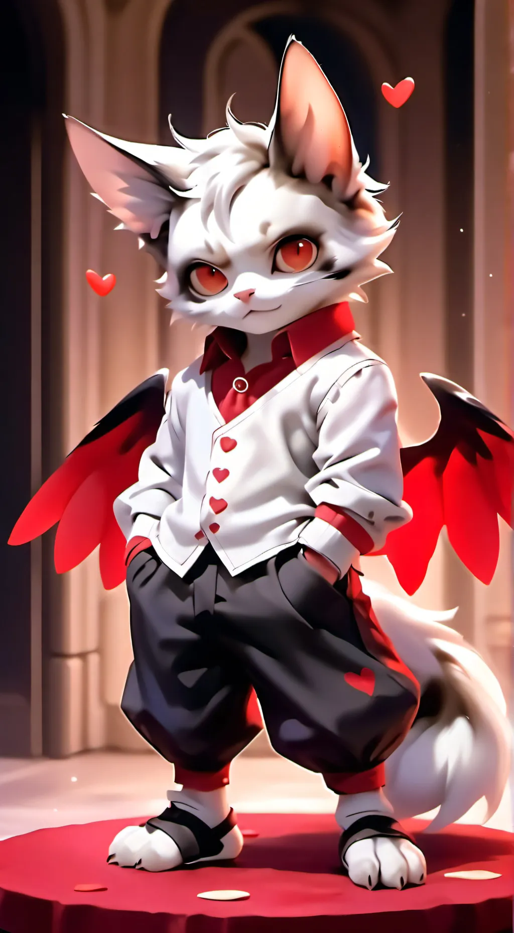 ai character: Husk  background