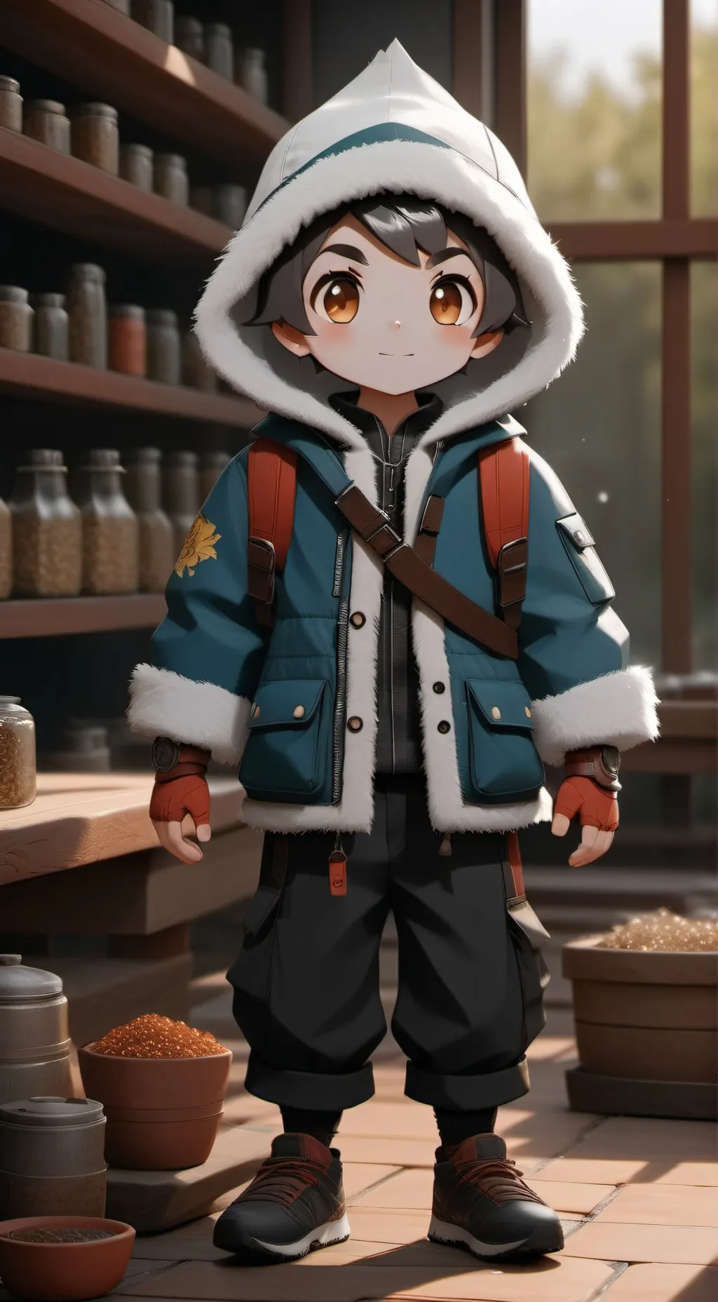 ai character: theodore nott background