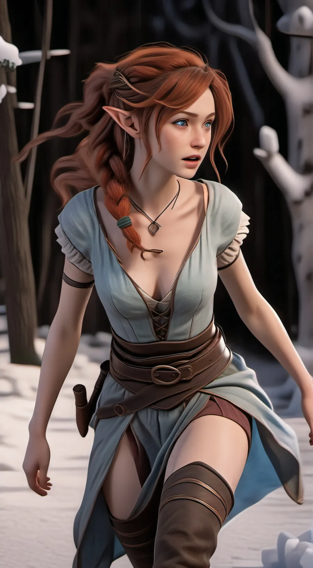 ai character: Emma Leigh  background