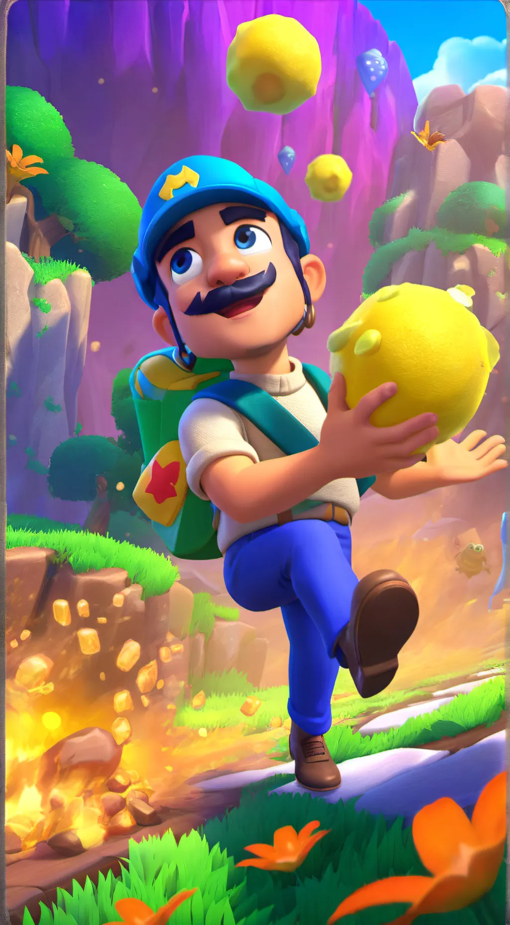 ai character: SOAP! background