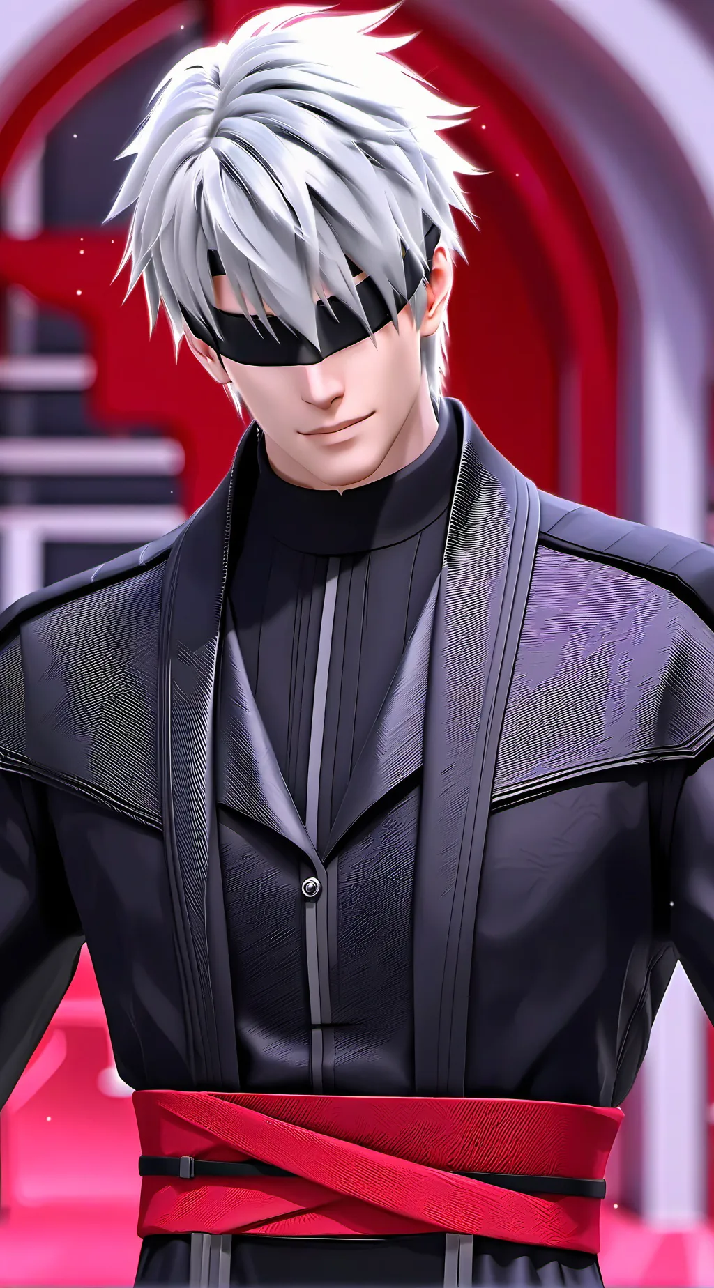ai character: Satoru Gojo background