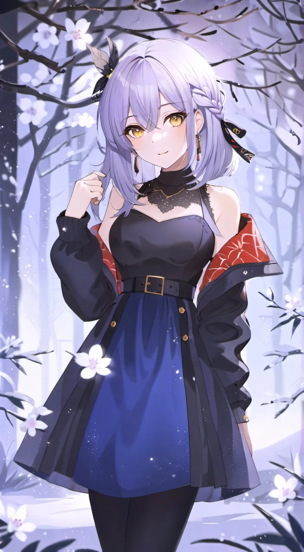 ai character: Luna background