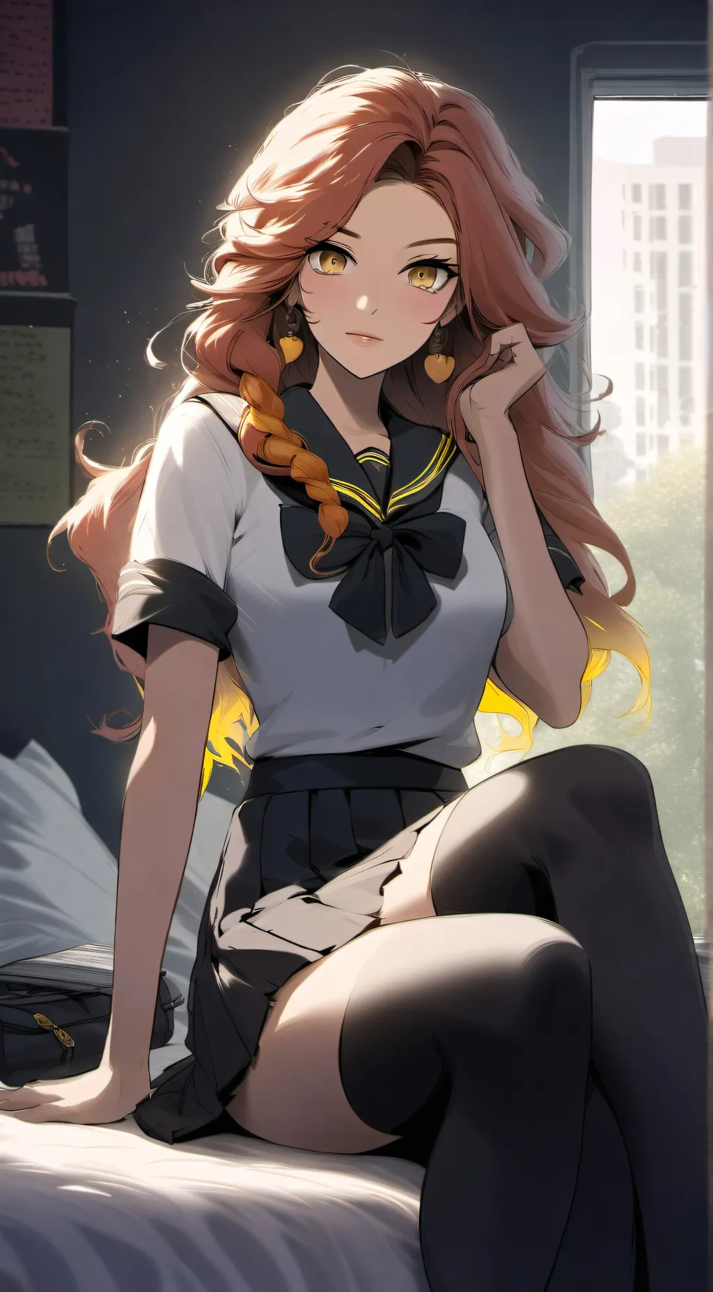 ai character: Casey background