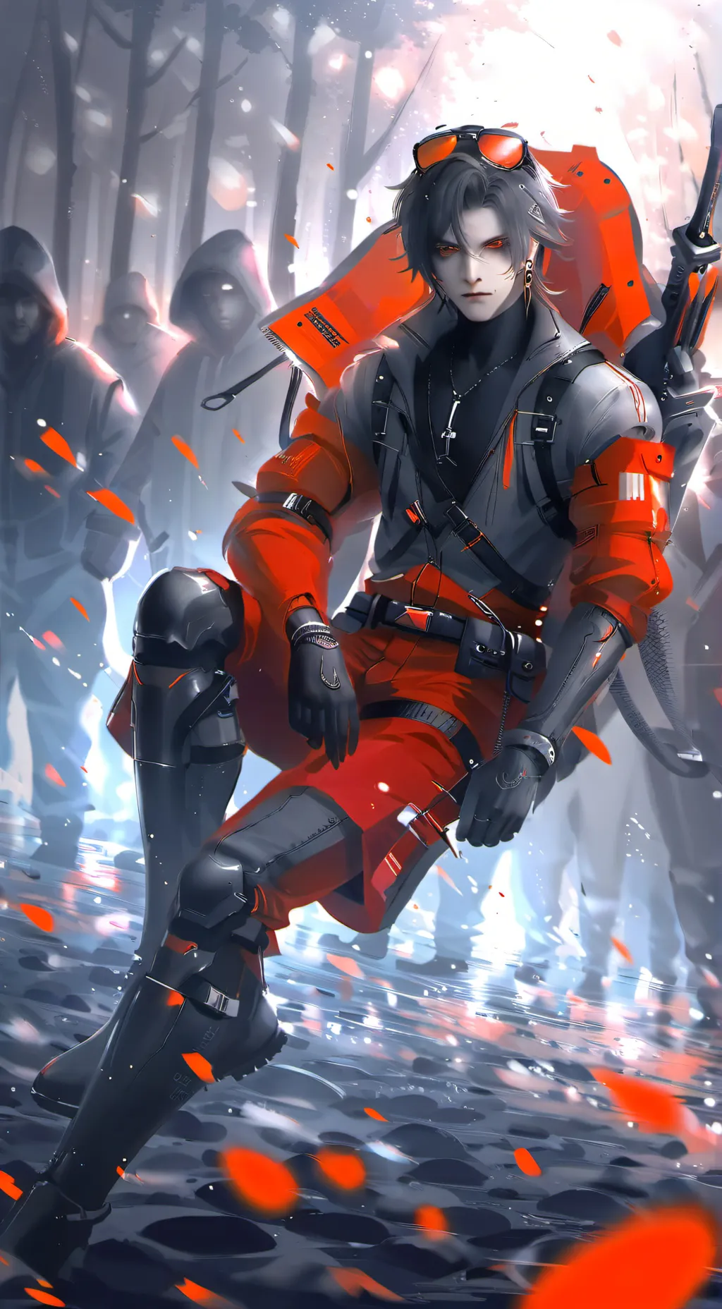 ai character: corpse background