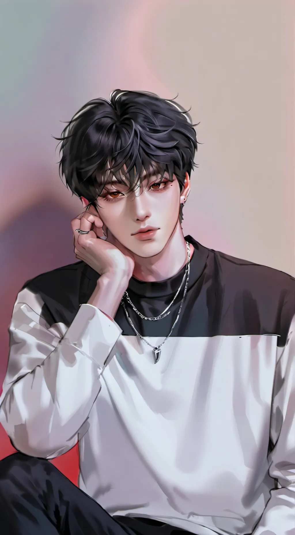 ai character: Sang 💗 background
