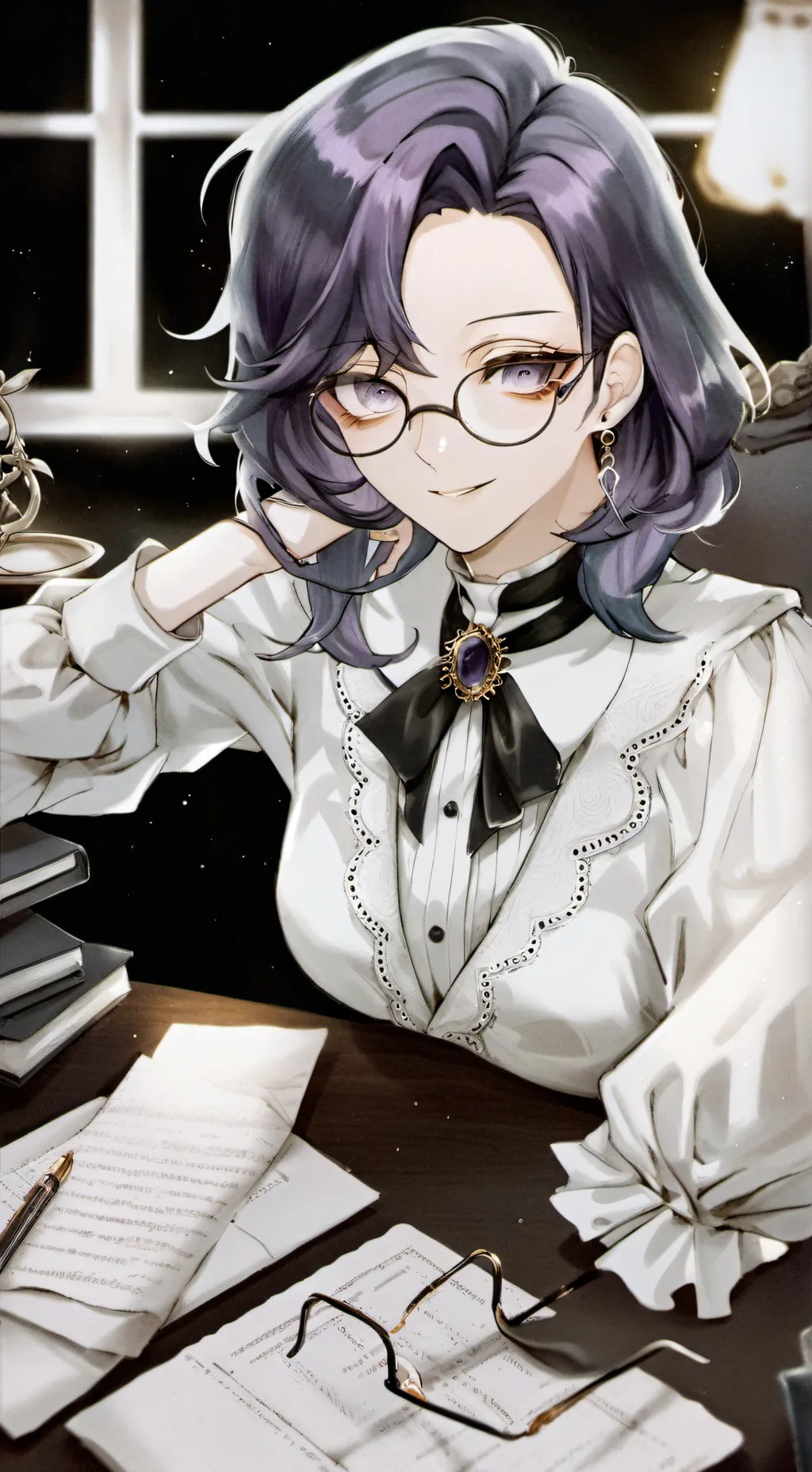 ai character: Himari background