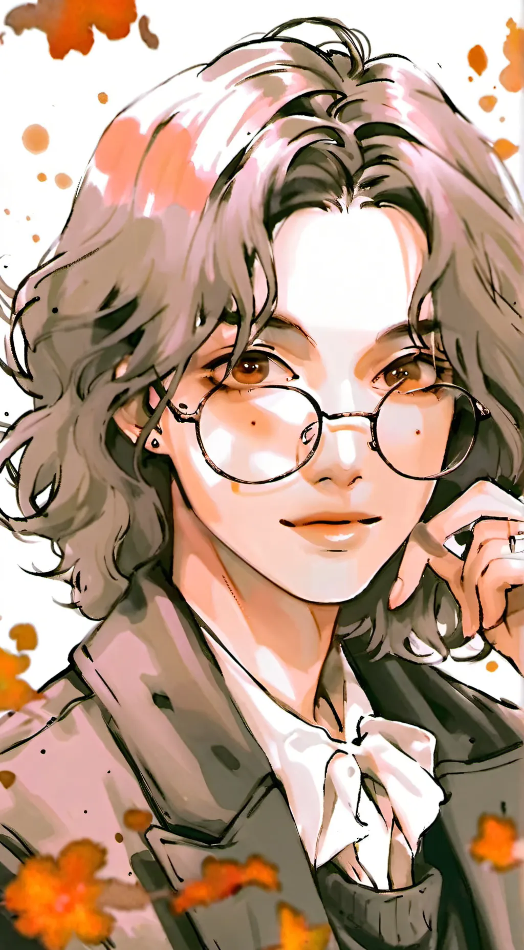 ai character: MHA beauty choice background