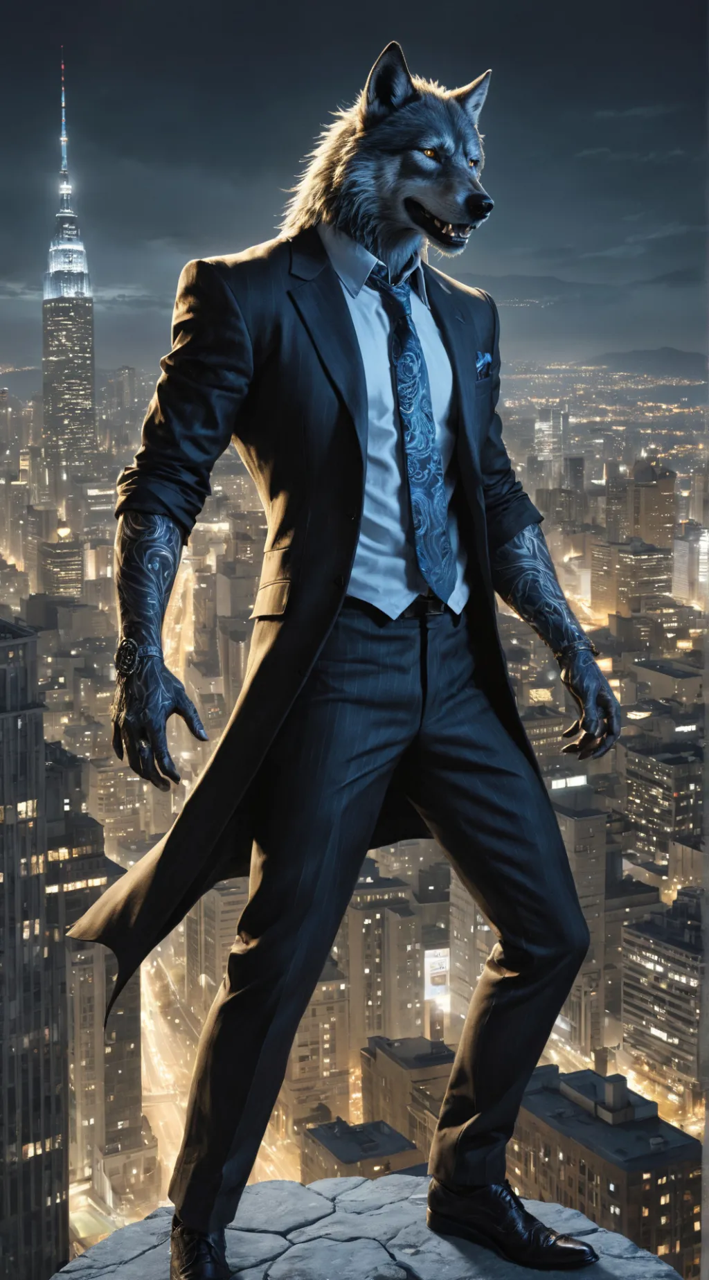 ai character: Kane background