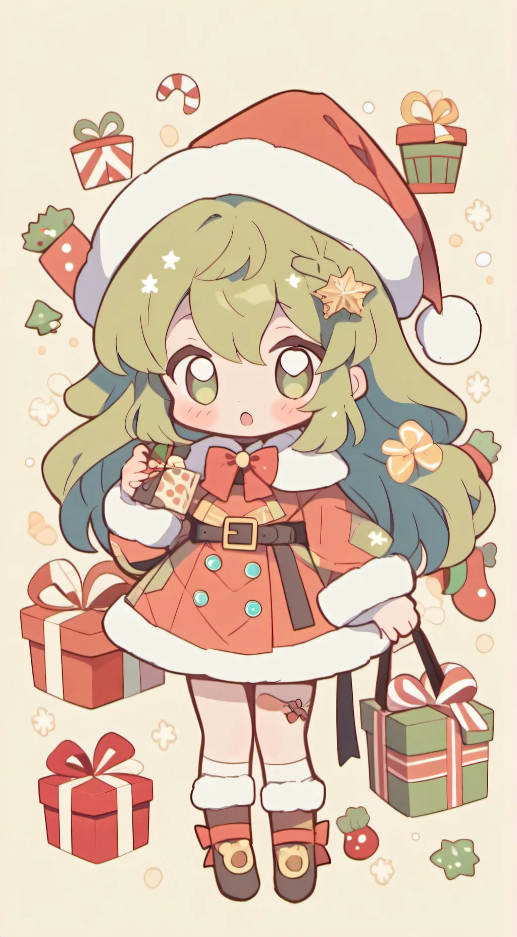 ai character: ★DW XMAS★ background