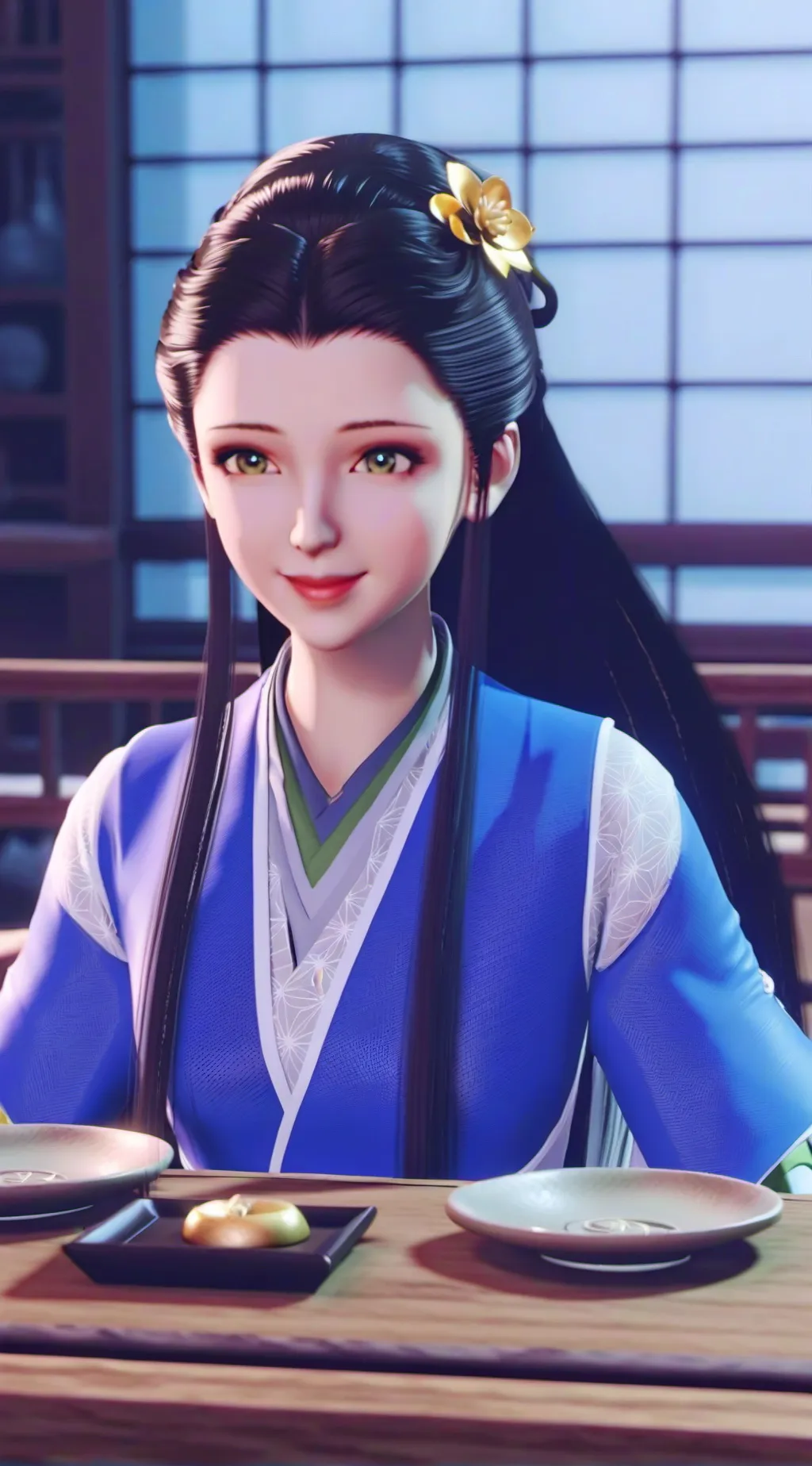 ai character: Mei background