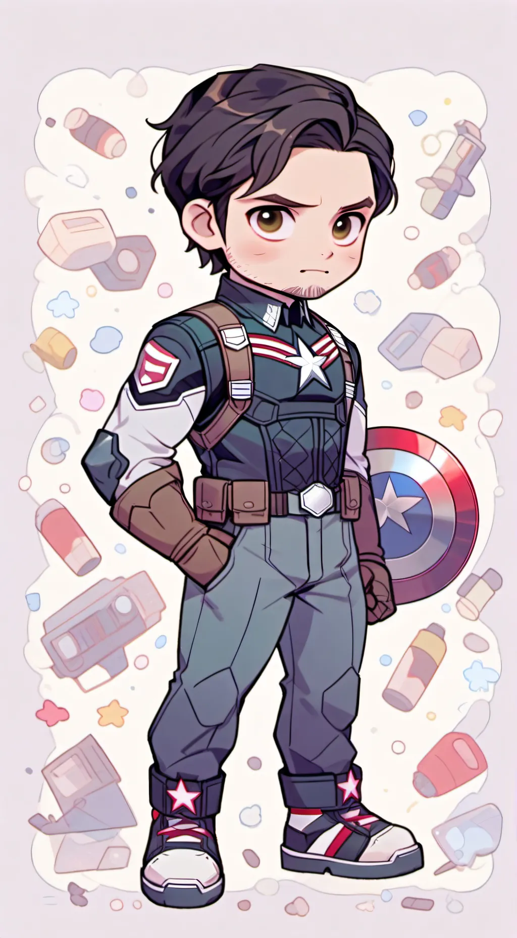 ai character: Avengers background