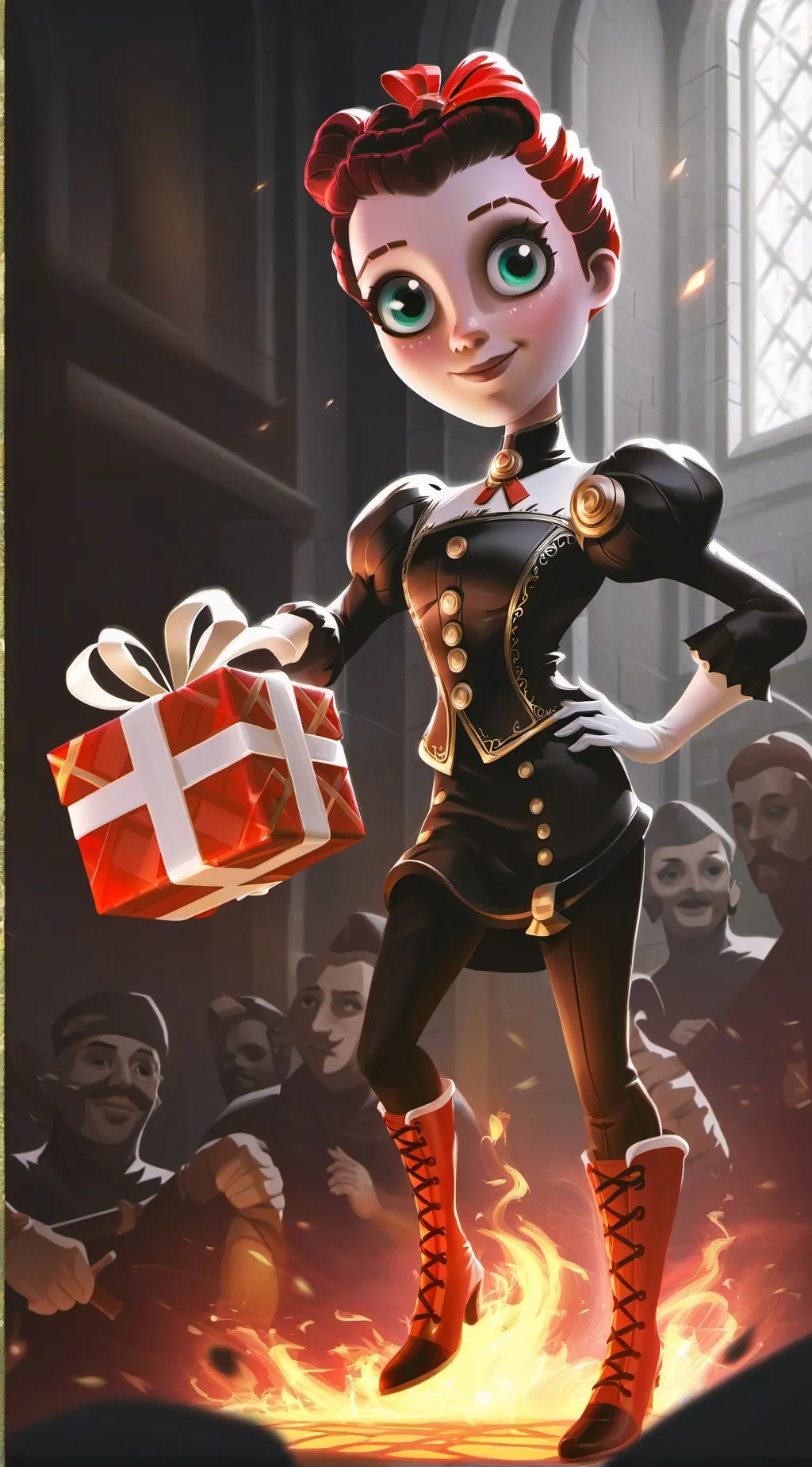 ai character: Jessica  background