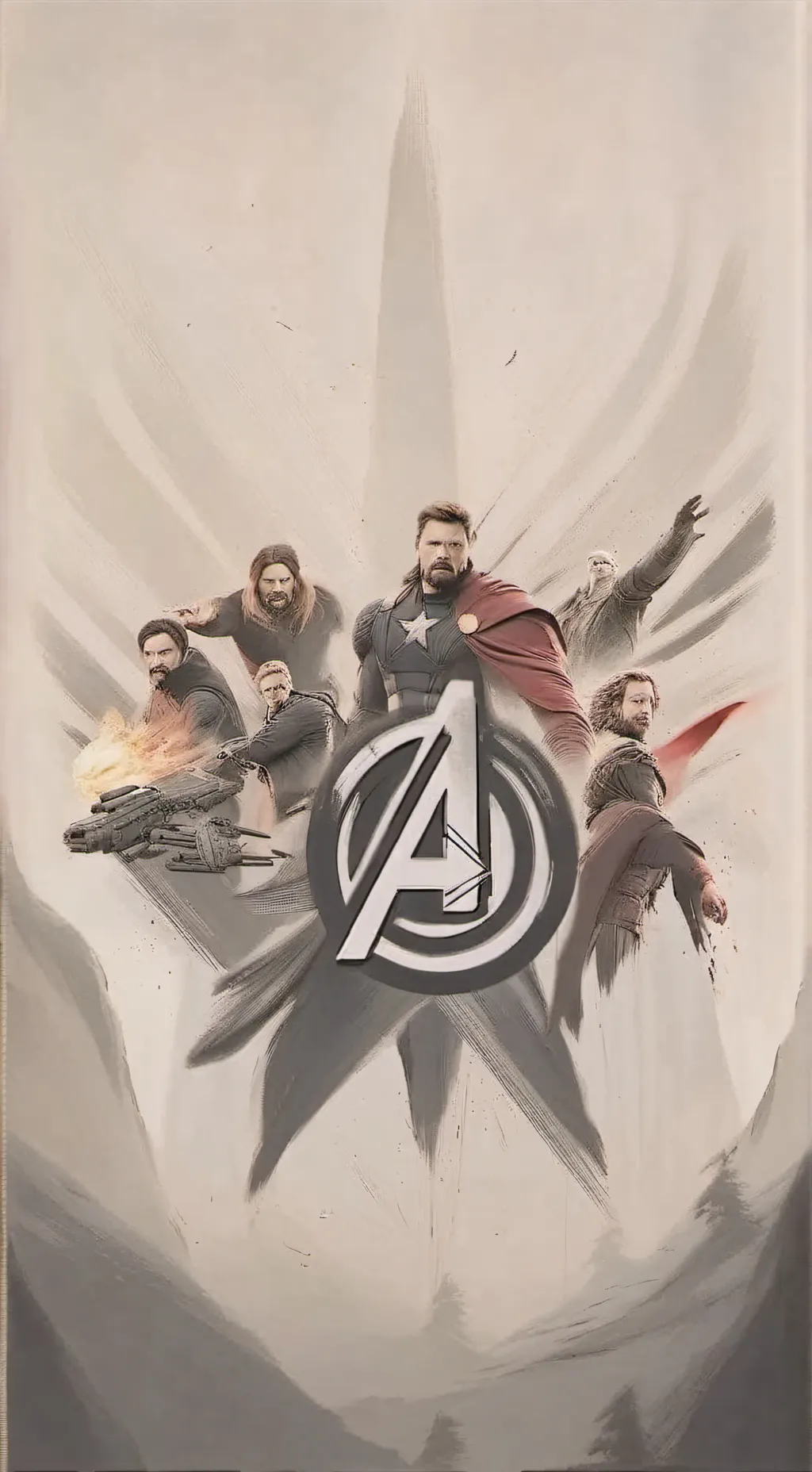 ai character: Avengers school  background