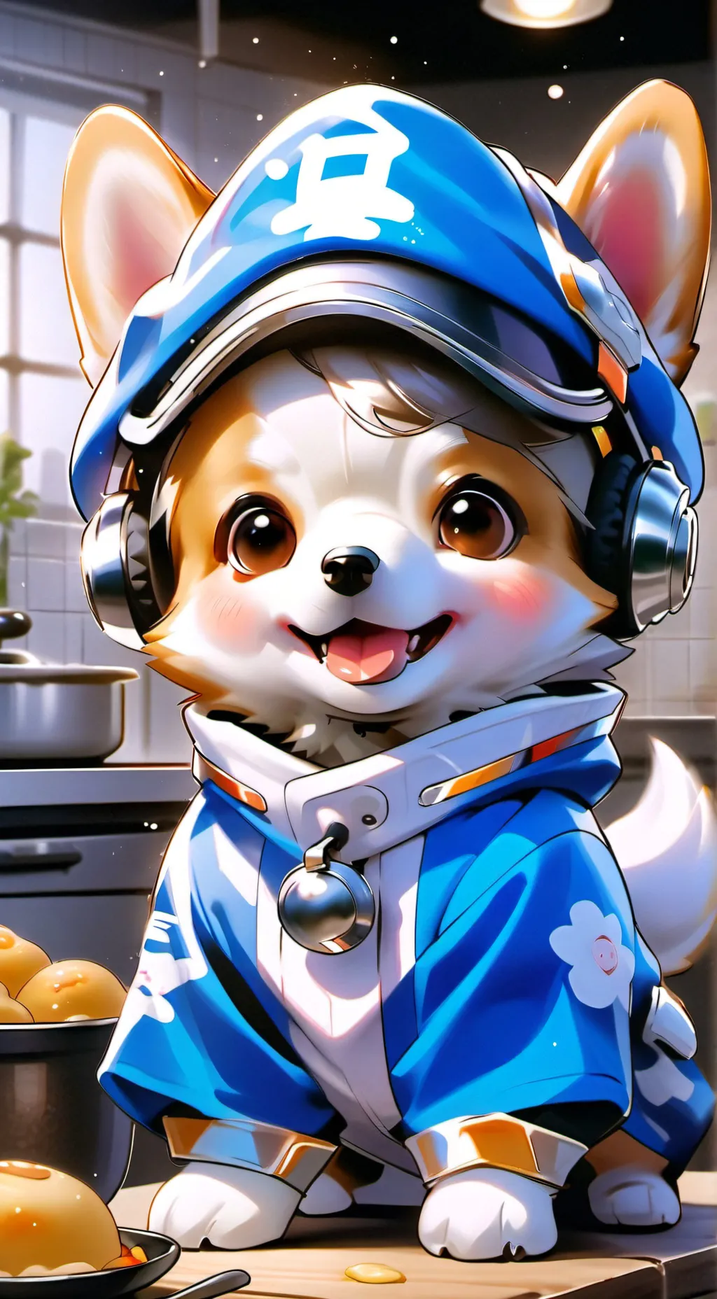 ai character: Dumpling background