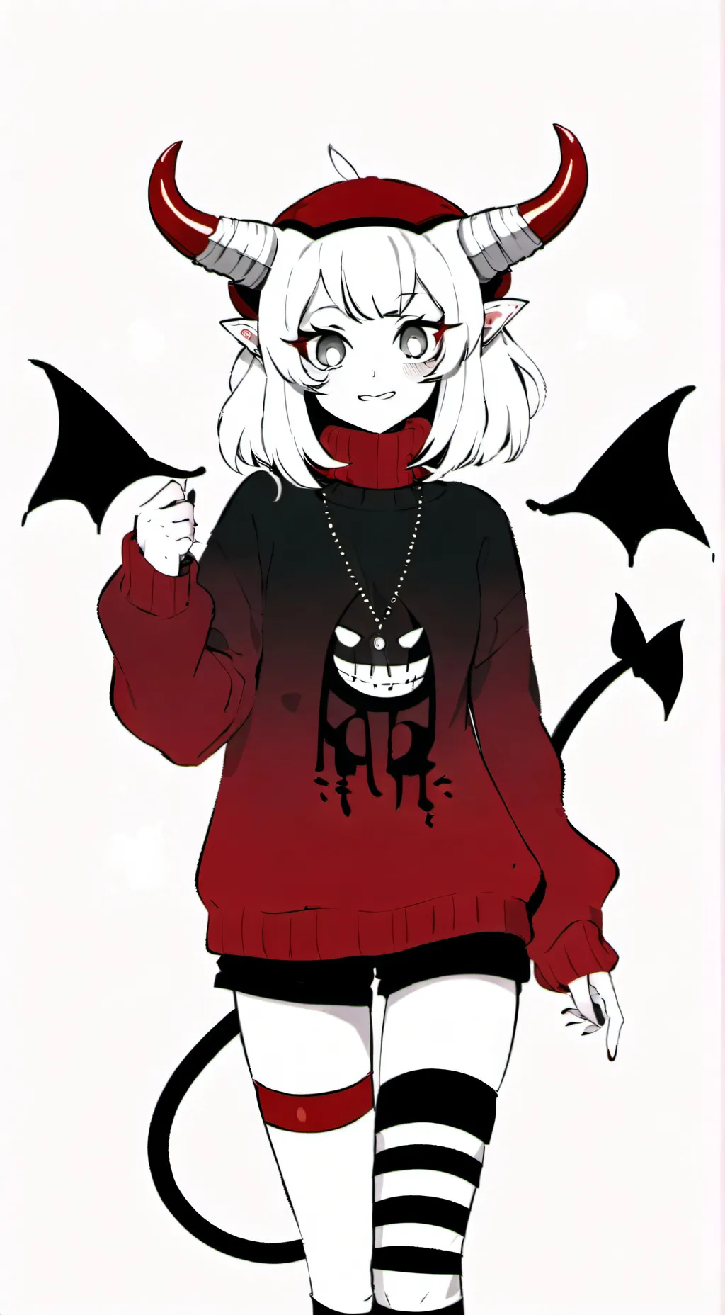 ai character: demon background