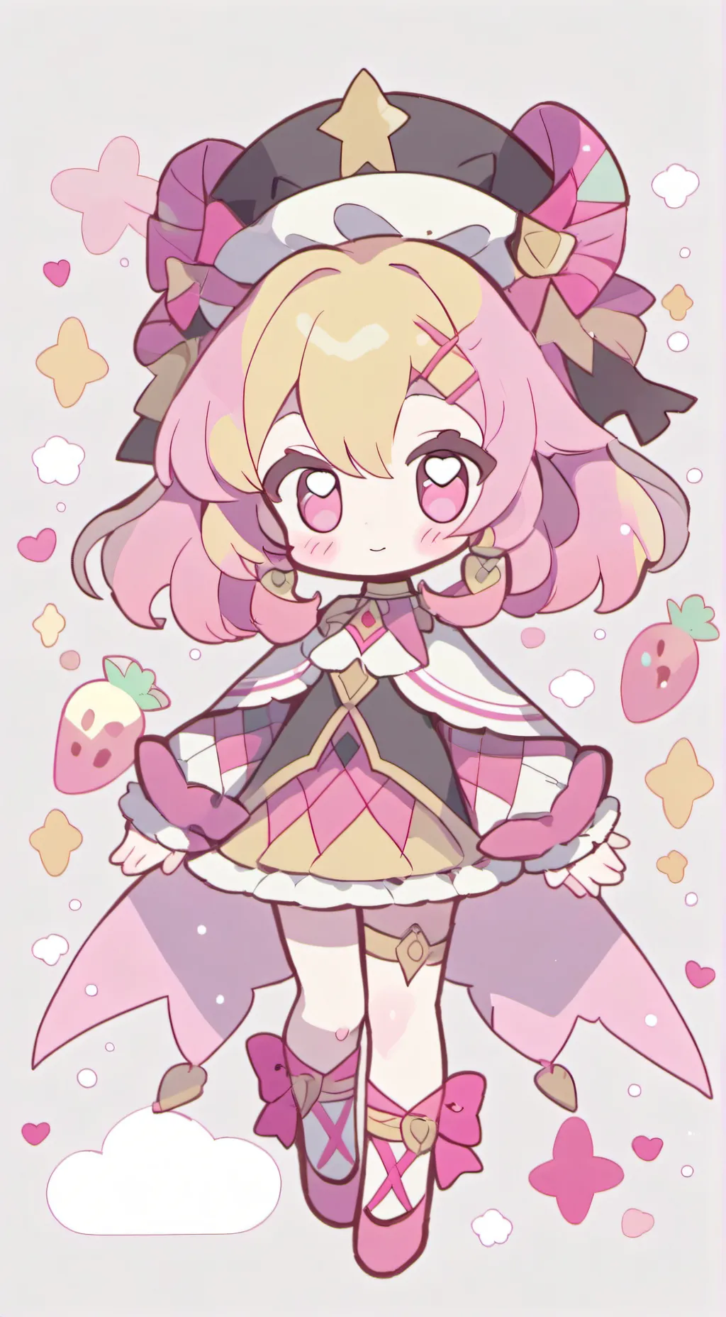 ai character: BitterKirby background