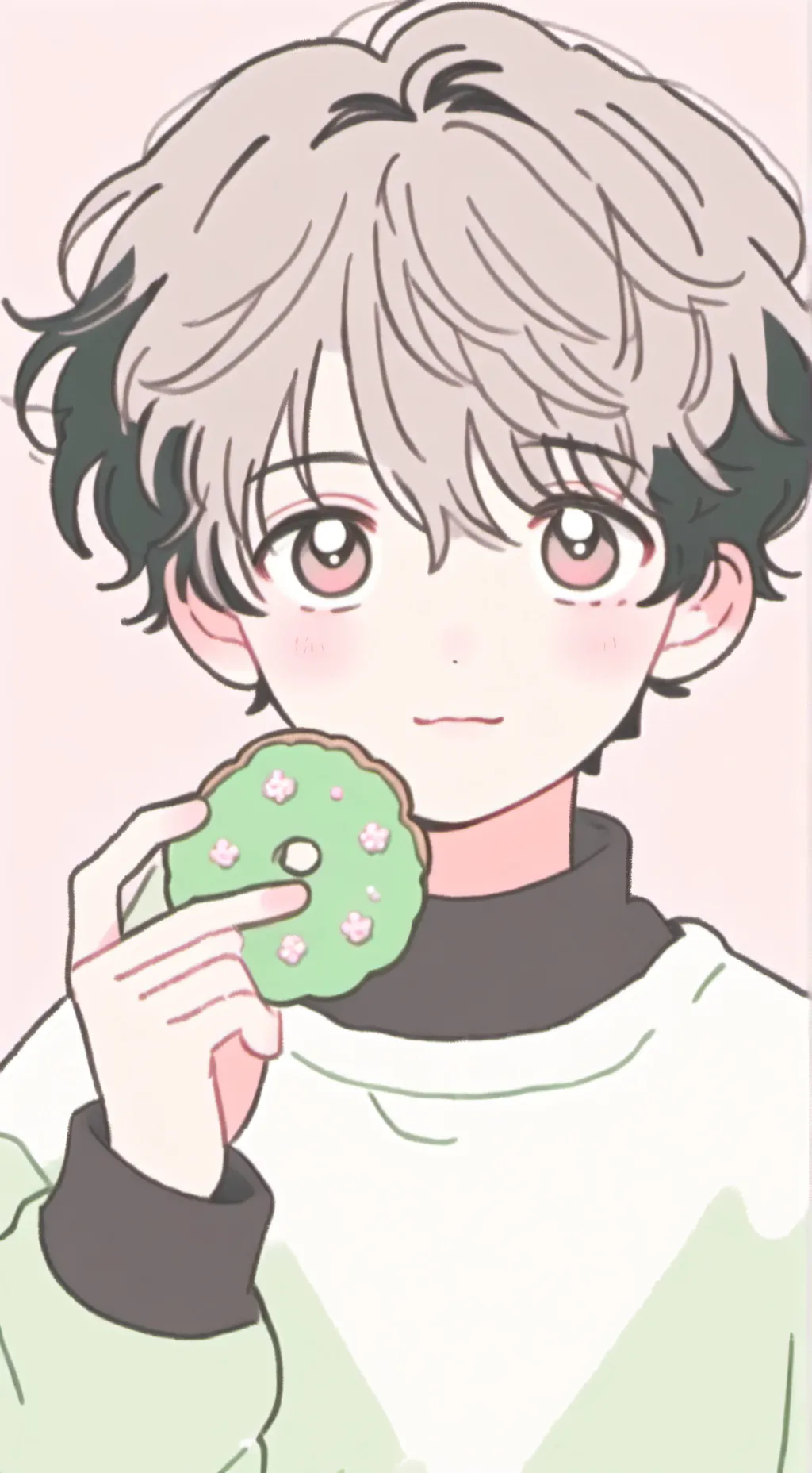 ai character: acookiegod background