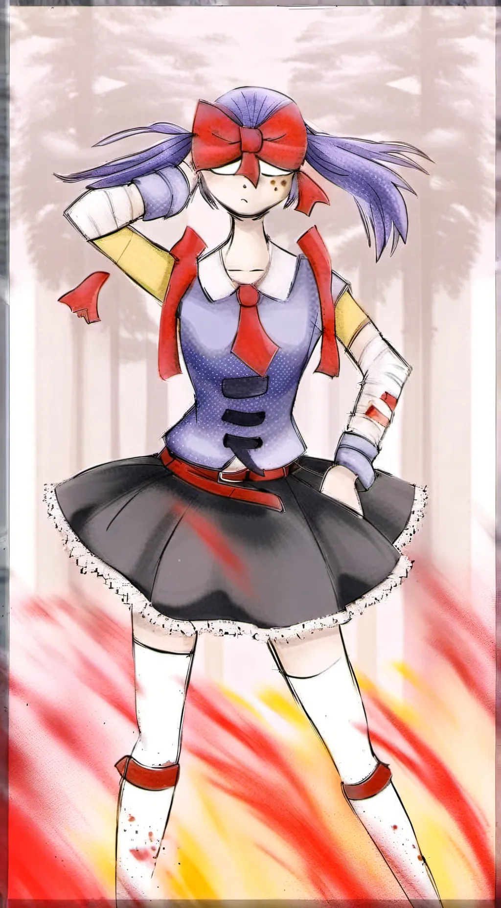ai character: Yandere Ukraine!★ background