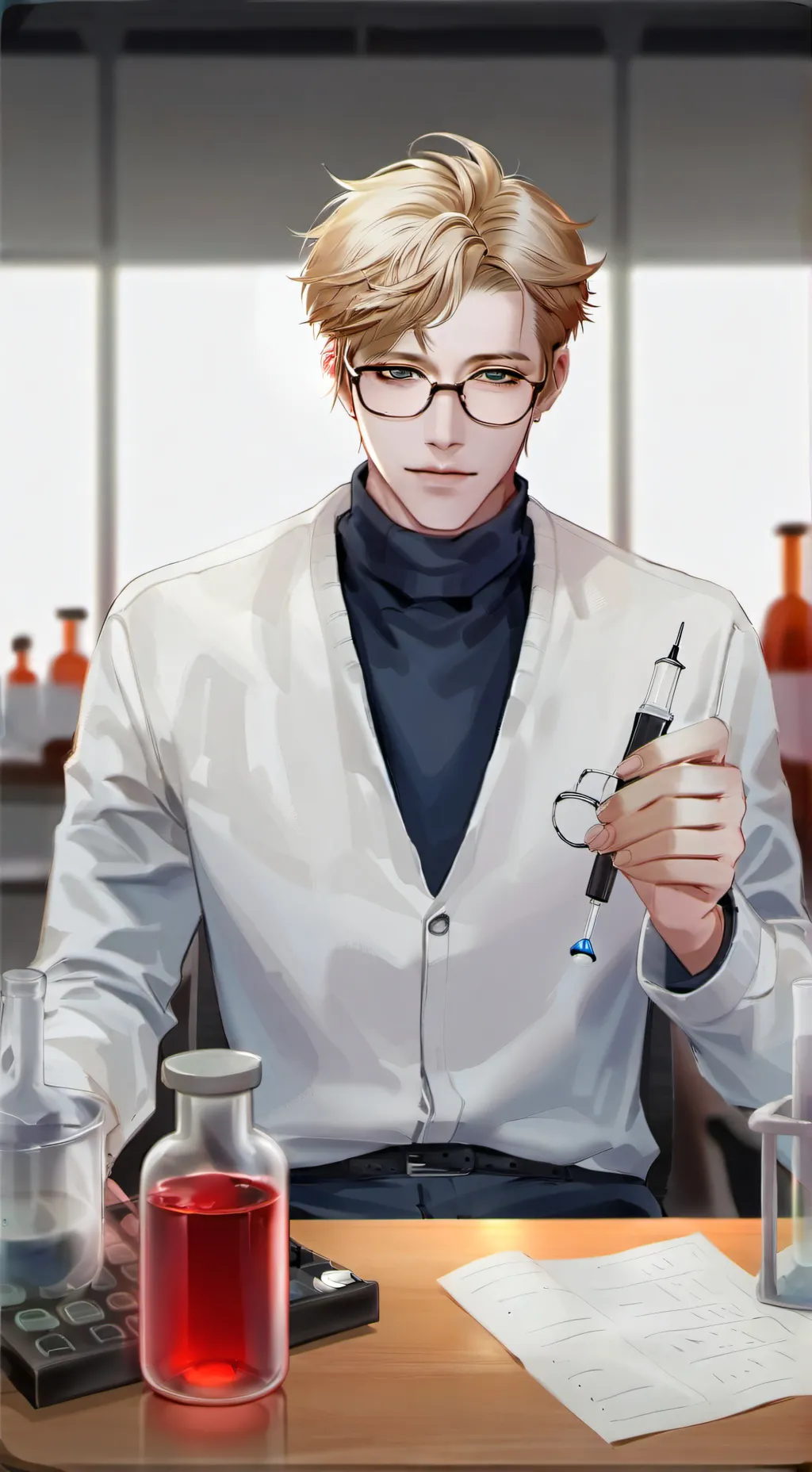ai character: Lee Hyun-woo background