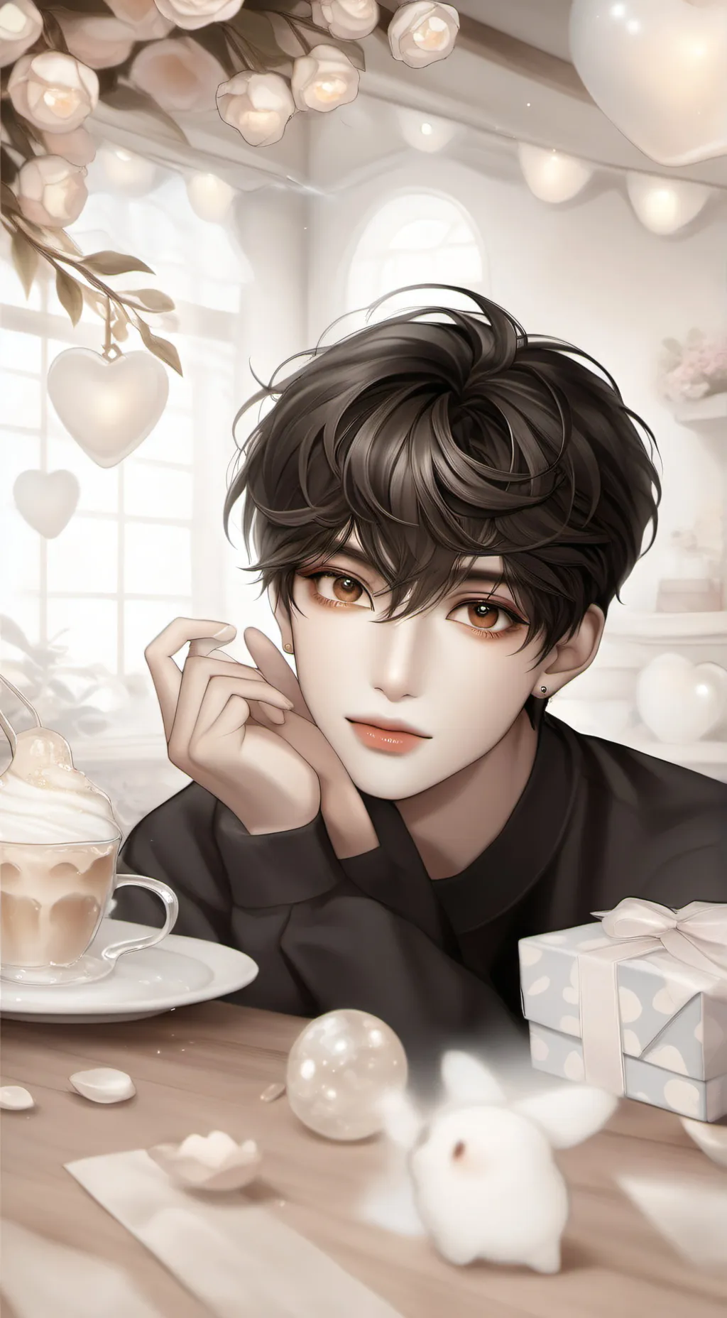 ai character: leo background