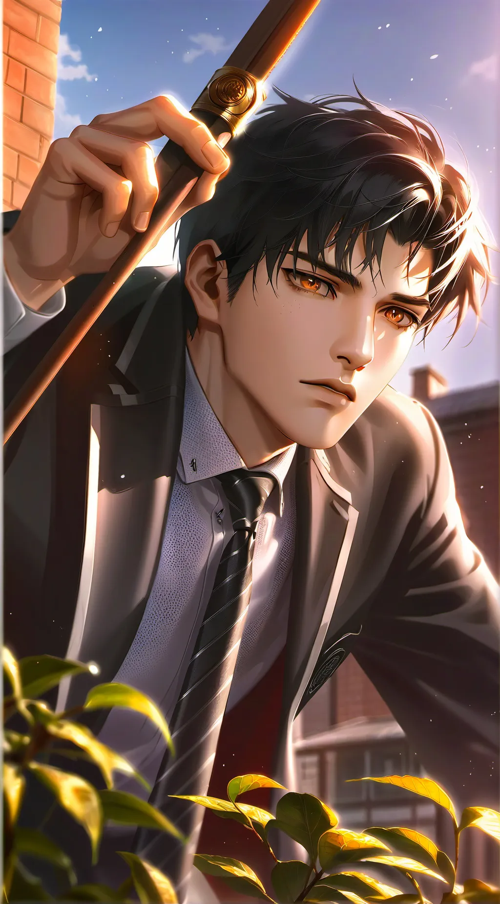ai character: Kazuki Akiyama background