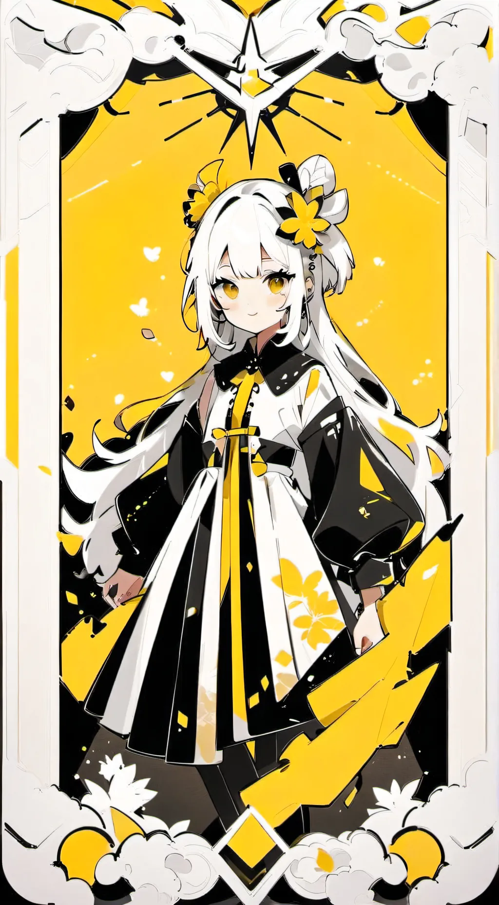 ai character: tu amiga  background