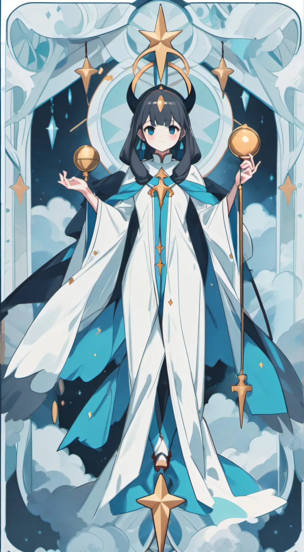 ai character: mao diosa background