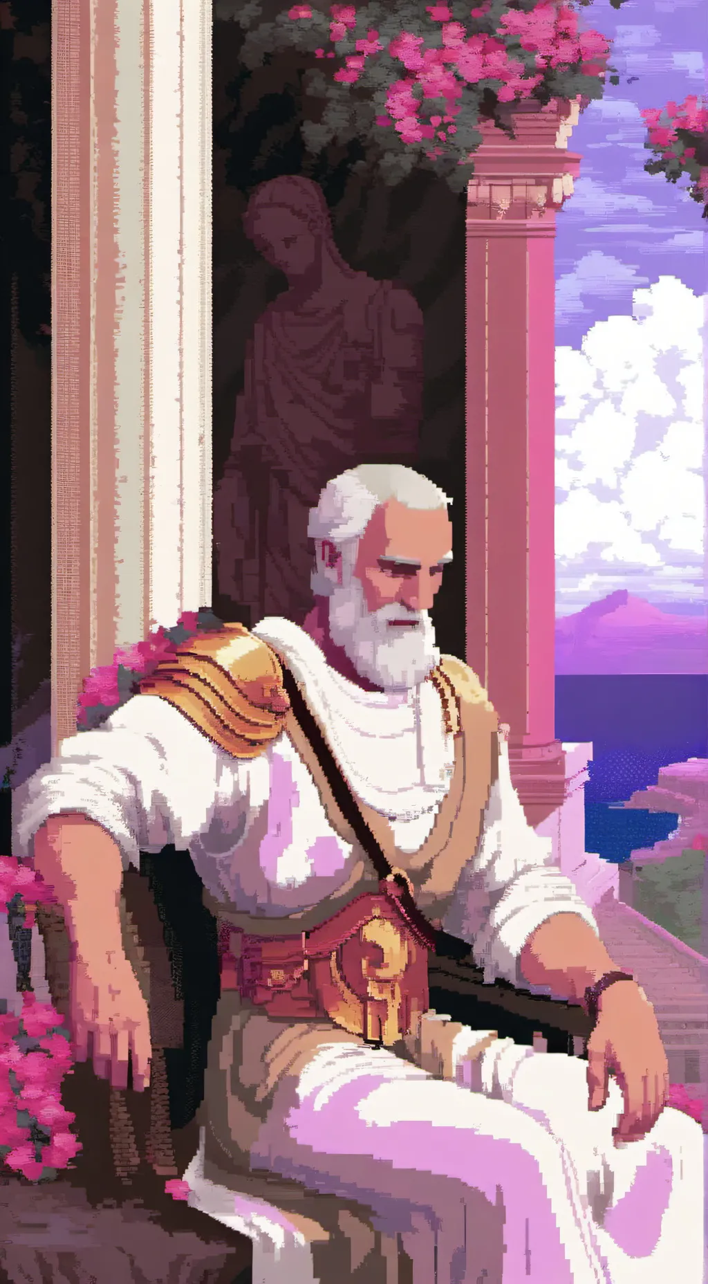 ai character: ⚡ Zeus⚡ background