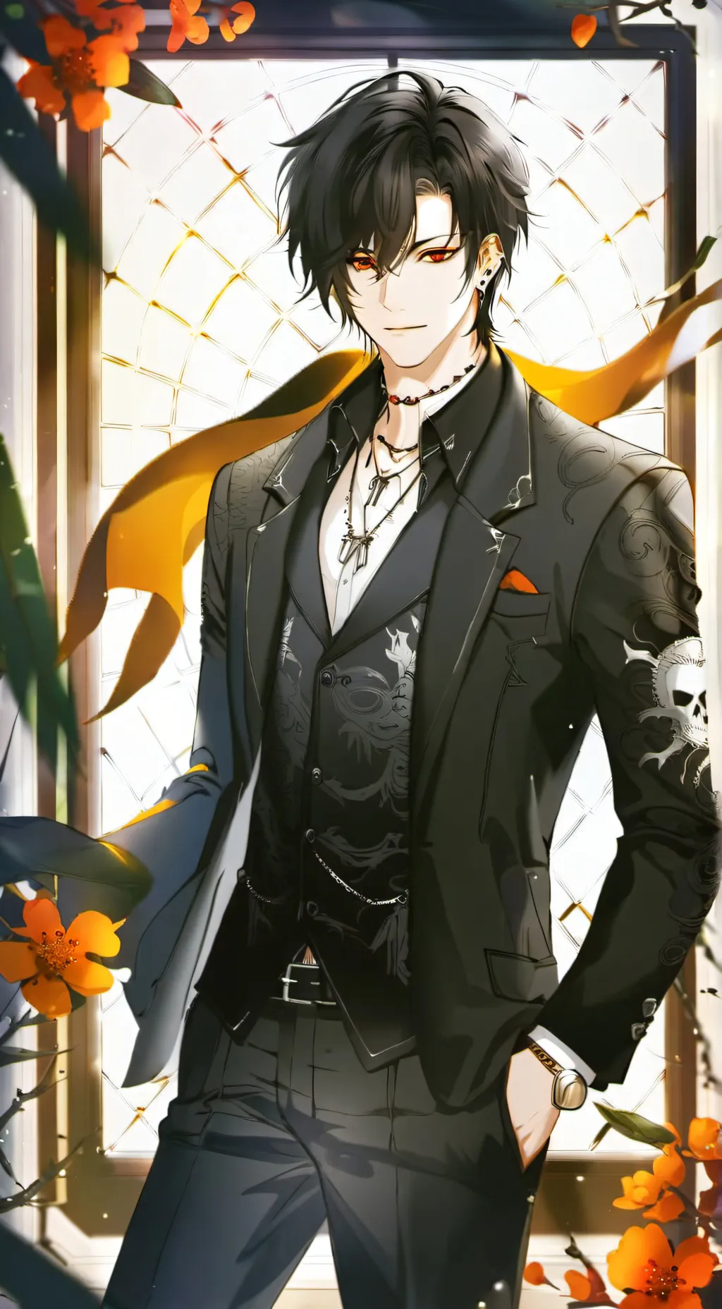 ai character: solo leveling  background