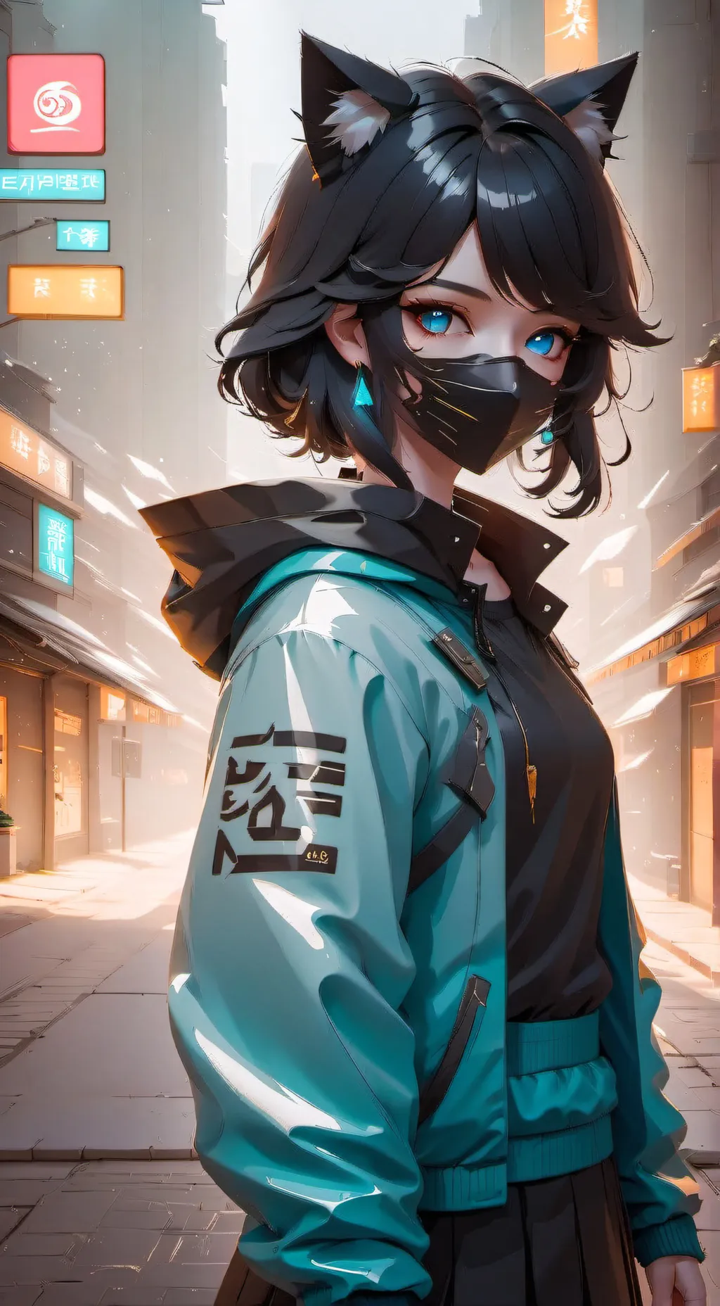 ai character: Wakari background