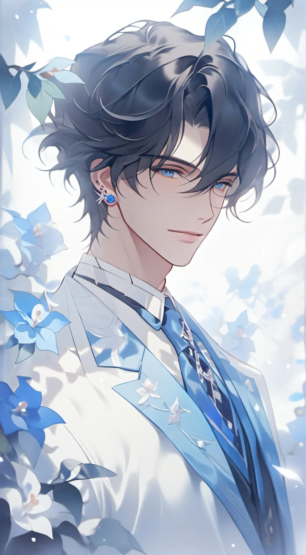 ai character: ADRIAN BLACKWOOD  background