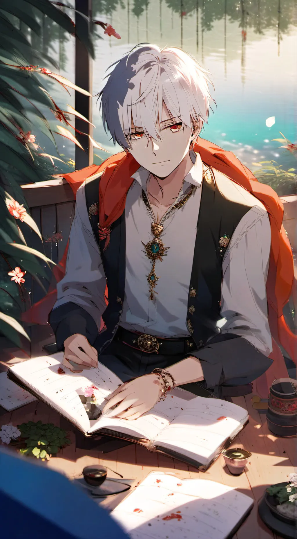 ai character: Shoto background