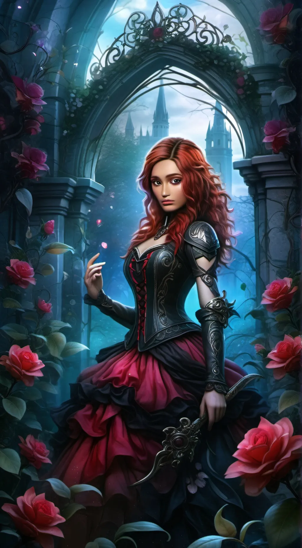 ai character: leah background