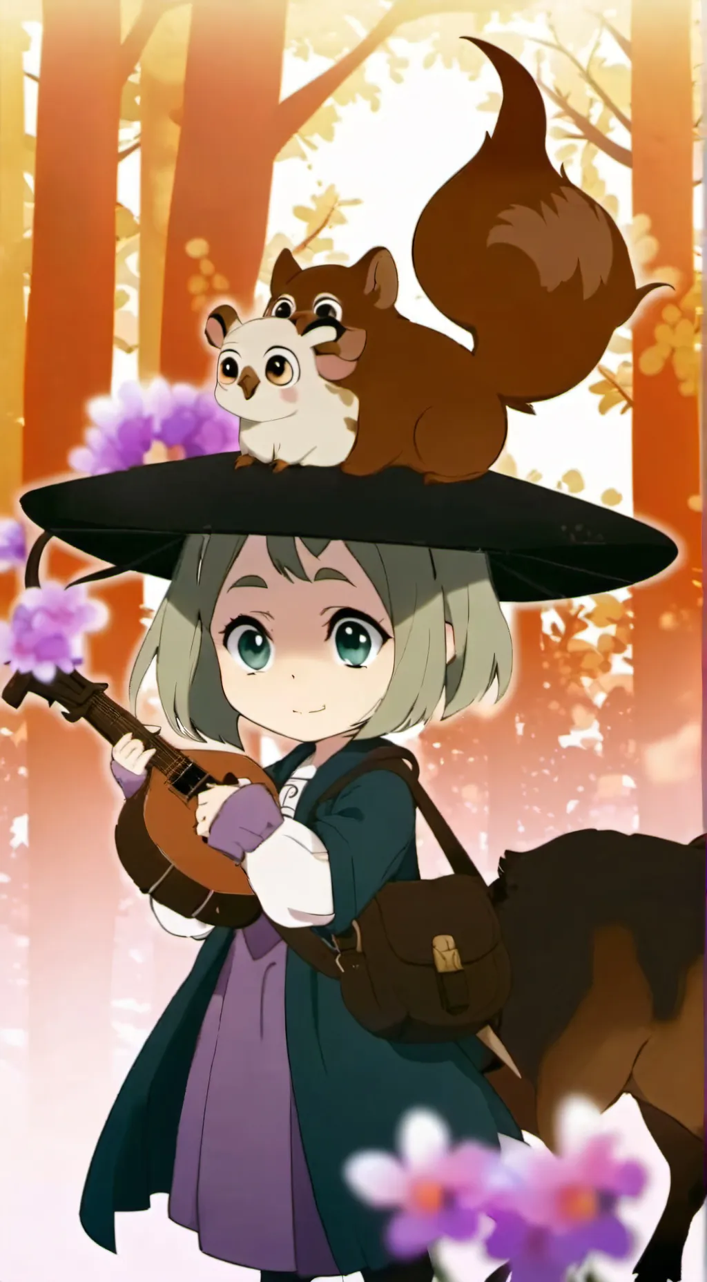 ai character: Lyra background