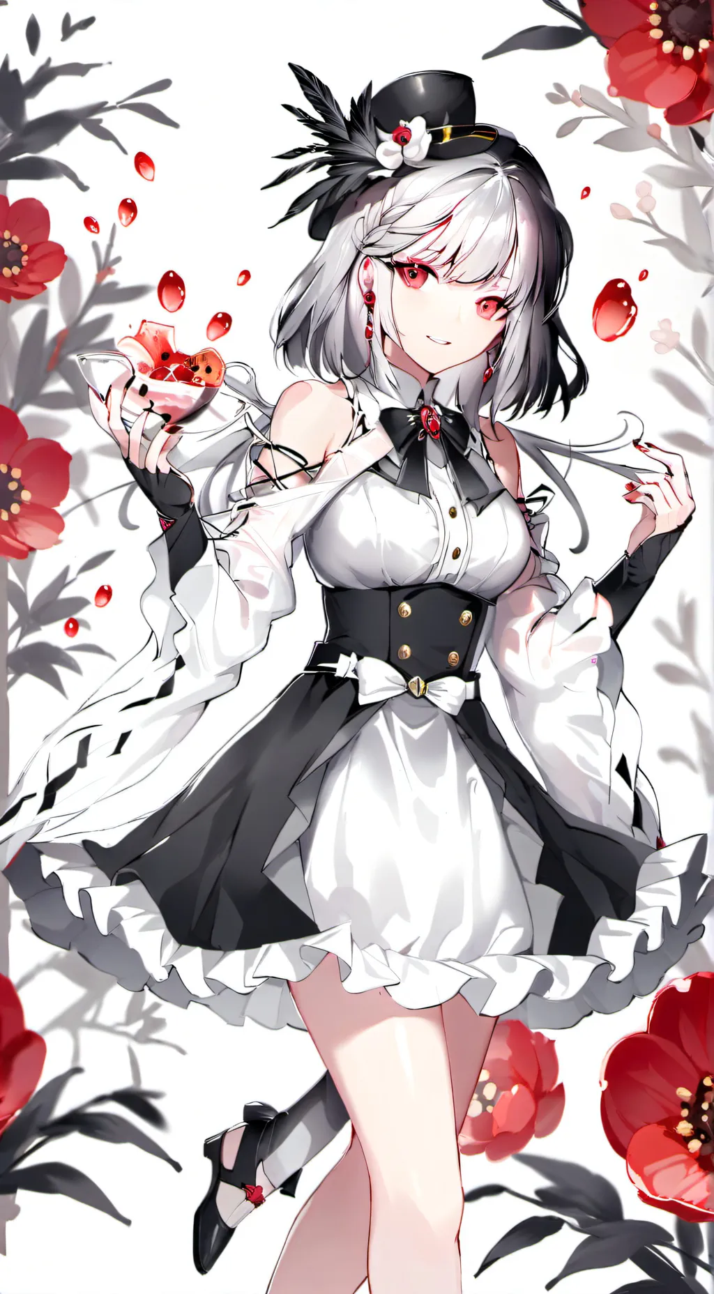 ai character: Fruitcake background