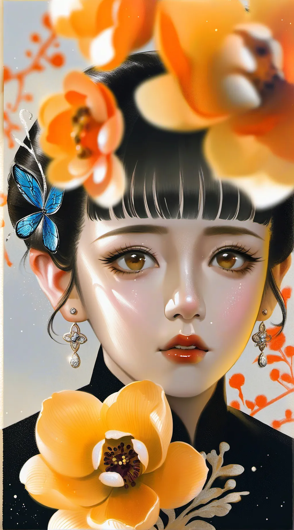 ai character: Maria Elena  background